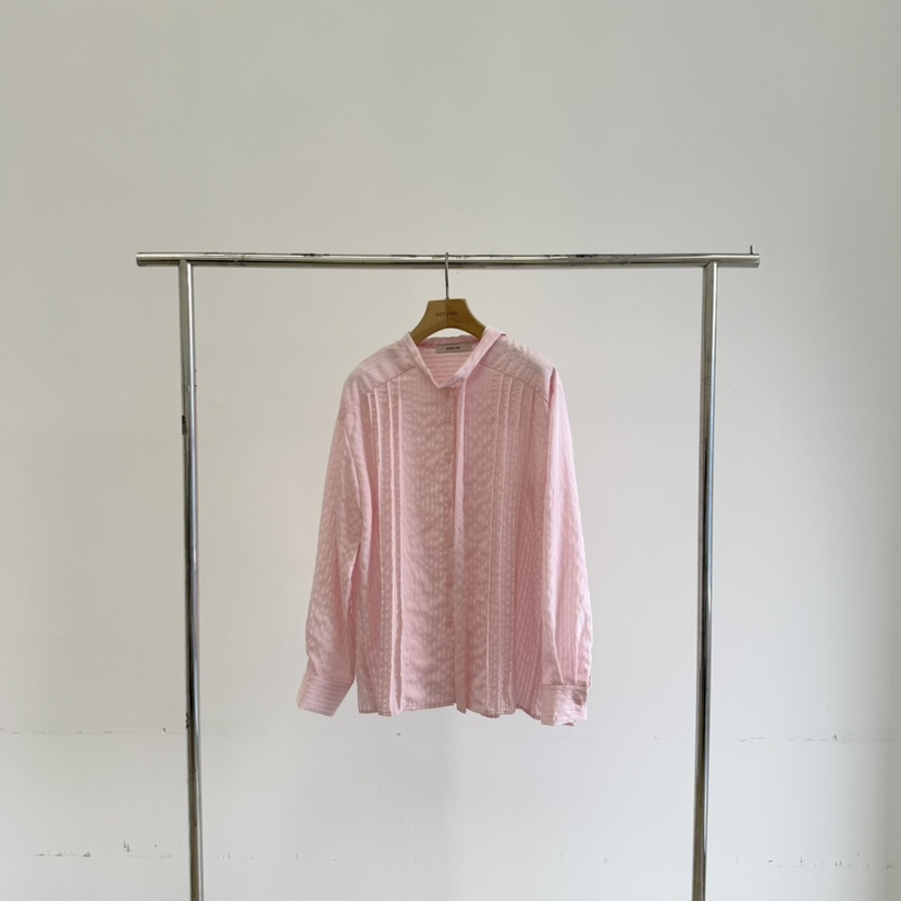 ADELINE韓國直郵女裝新品時尚休閑熱賣真品25春夏襯衫蕾絲衫ADELINE襯衫/蕾絲衫圖色2
