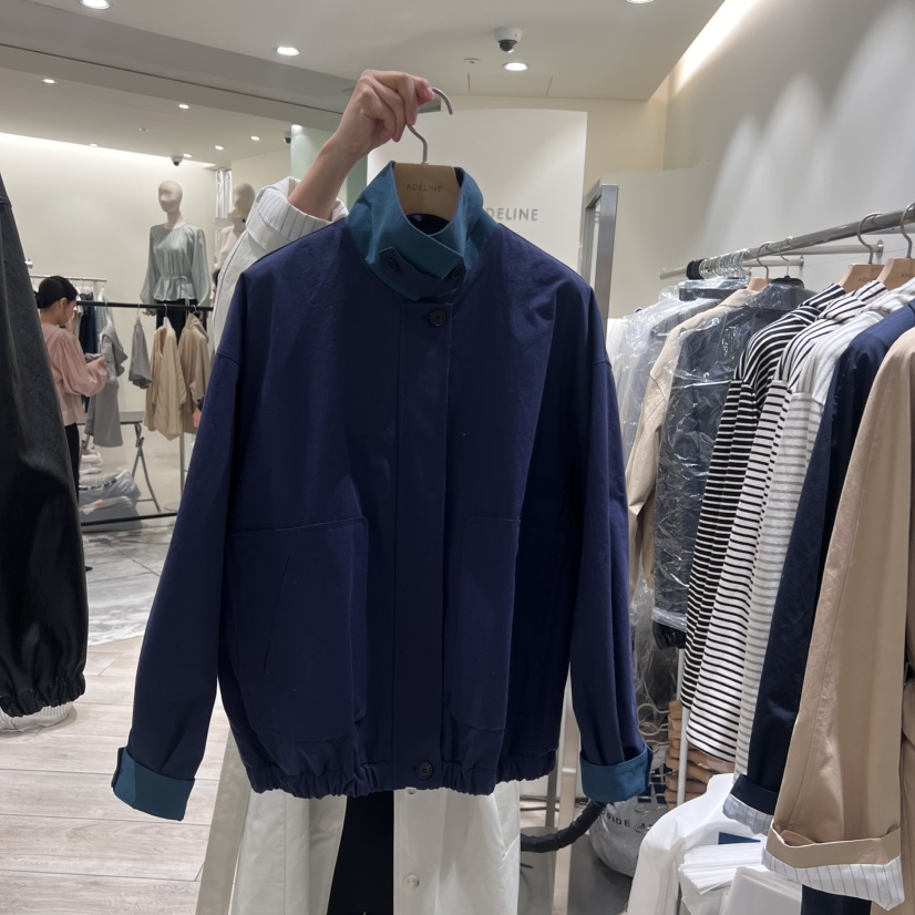 ADELINE韓國直郵女裝新款人氣職業推薦休閑熱賣25春夏時尚夾克ADELINE夾克圖色3