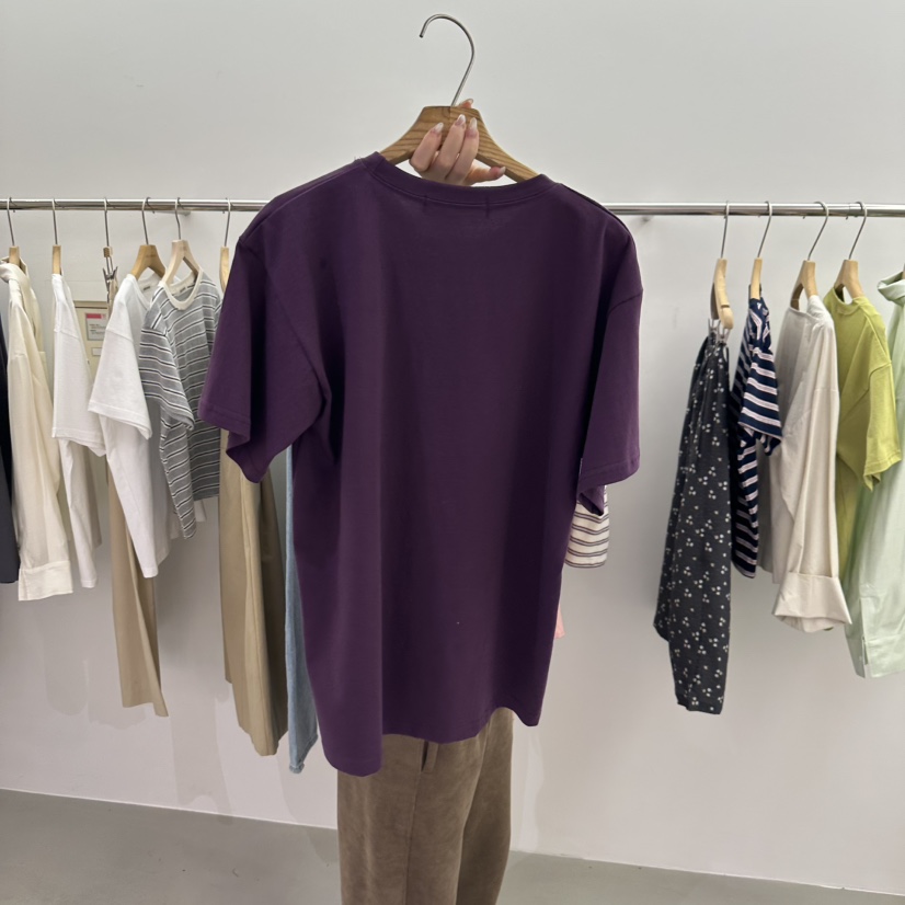 BROWNS-P韓國直郵東大門代購女裝新品25春夏時尚熱賣休閑T恤BROWNS-PT恤
