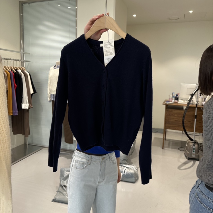 PLAMM韓國直郵女裝新款25春夏職業熱賣推薦真品時尚休閑針織衫PLAMM針織衫圖色4