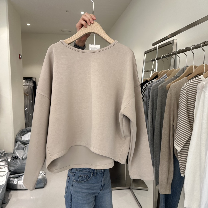 PLAMM直郵韓國代購女裝新品職業推薦25春夏真品時尚長袖T恤PLAMM長袖T恤圖色2