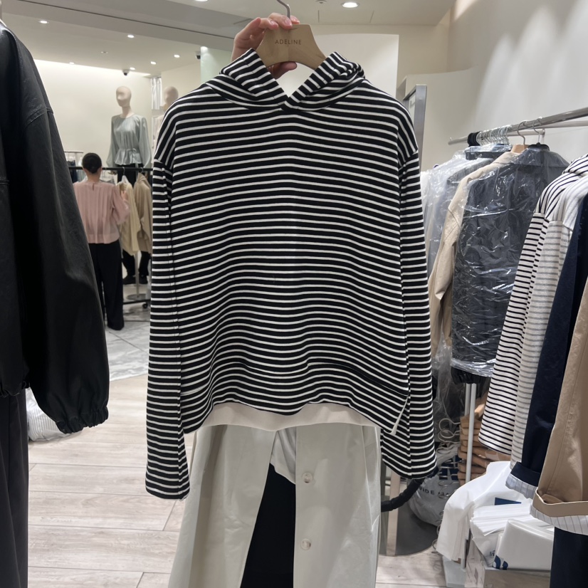 ADELINE韓國直郵女裝新品25春夏推薦人氣真品職業熱賣休閑衛衣ADELINE衛衣圖色3