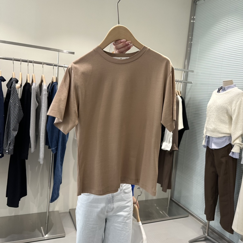 PLAMM韓國直郵女裝新款推薦25春夏人氣真品職業休閑時尚T恤PLAMMT恤圖色2