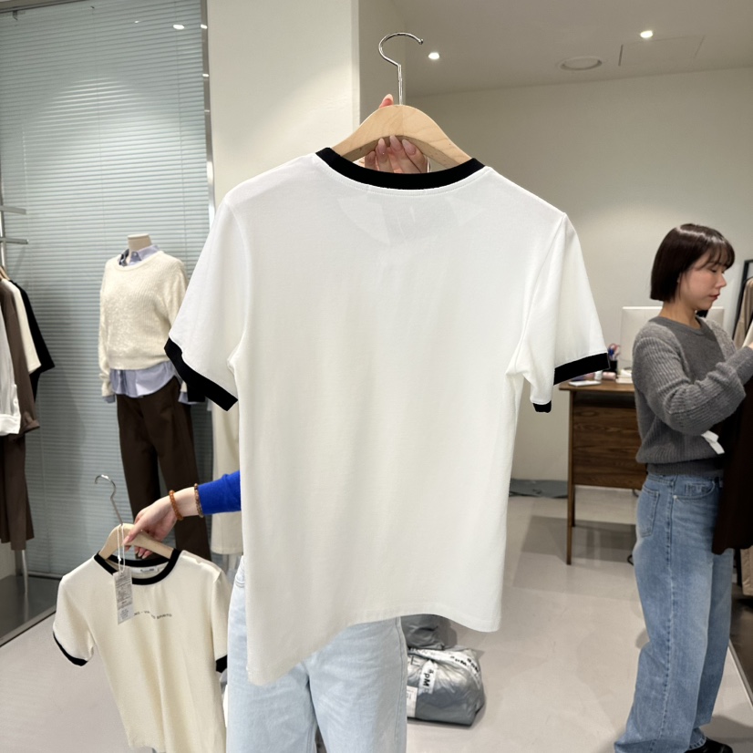 PLAMM韓國直郵女裝新款休閑真品人氣熱賣時尚推薦職業25春夏T恤PLAMMT恤