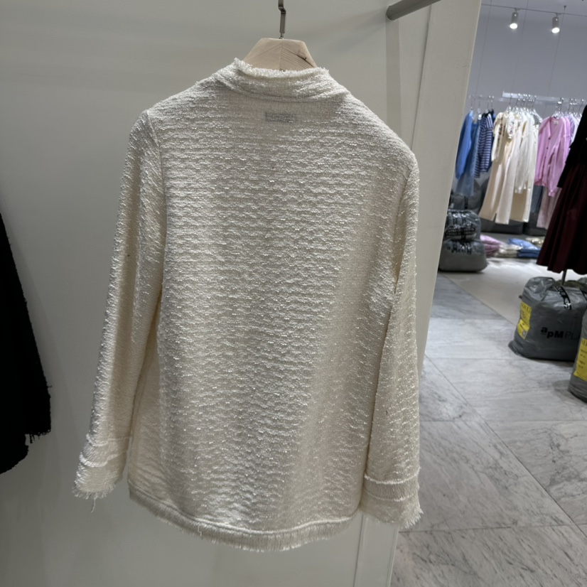 PITA直郵韓國代購女裝新品25春夏熱賣時尚職業夾克粗花呢開衫THE VERLIN/piTa夾克