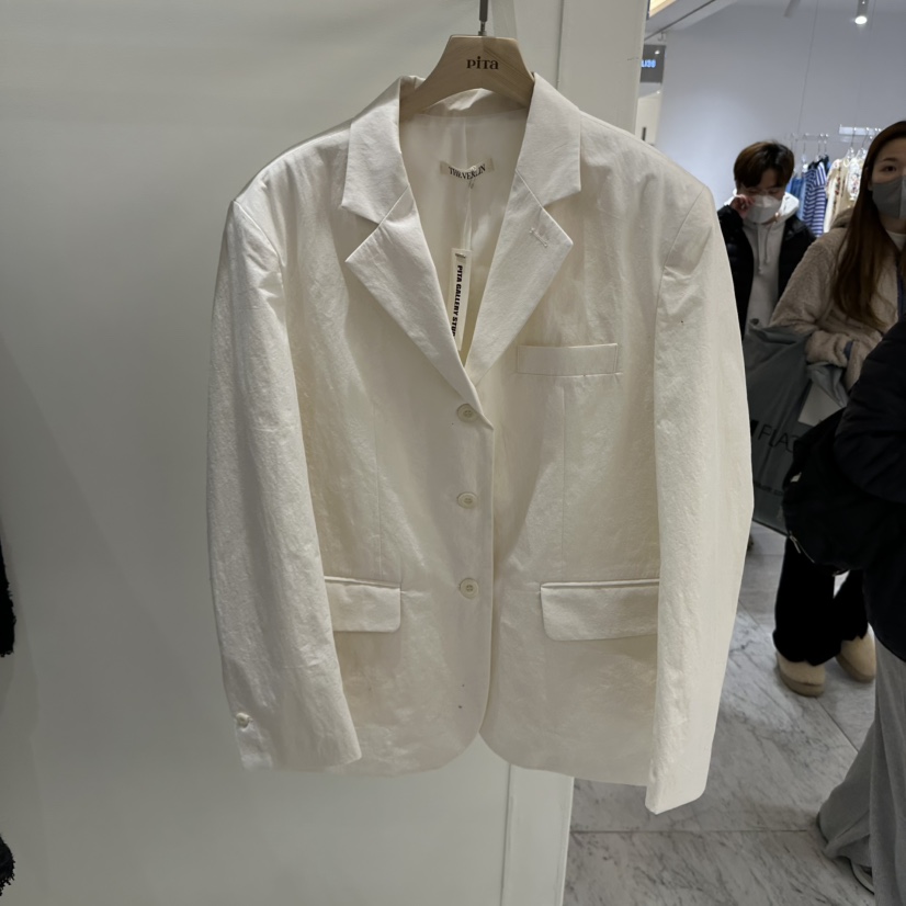 PITA韓國直郵女裝新品真品推薦熱賣時尚人氣25春夏職業夾克THE VERLIN/piTa夾克圖色2