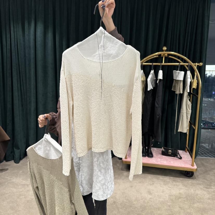 ETER韓國直郵東大門實拍女裝新品時尚人氣25春夏真品針織衫eter/VERSO針織衫圖色1