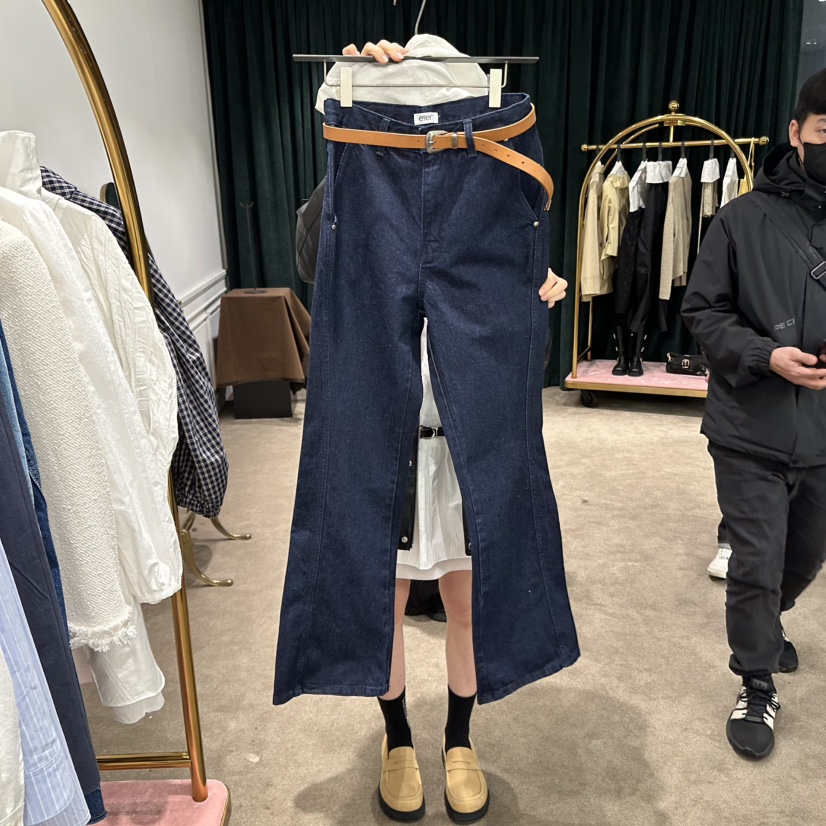 ETER直郵韓國代購女裝新品推薦時尚人氣25春夏休閑褲不含腰帶eter/VERSO休閑褲