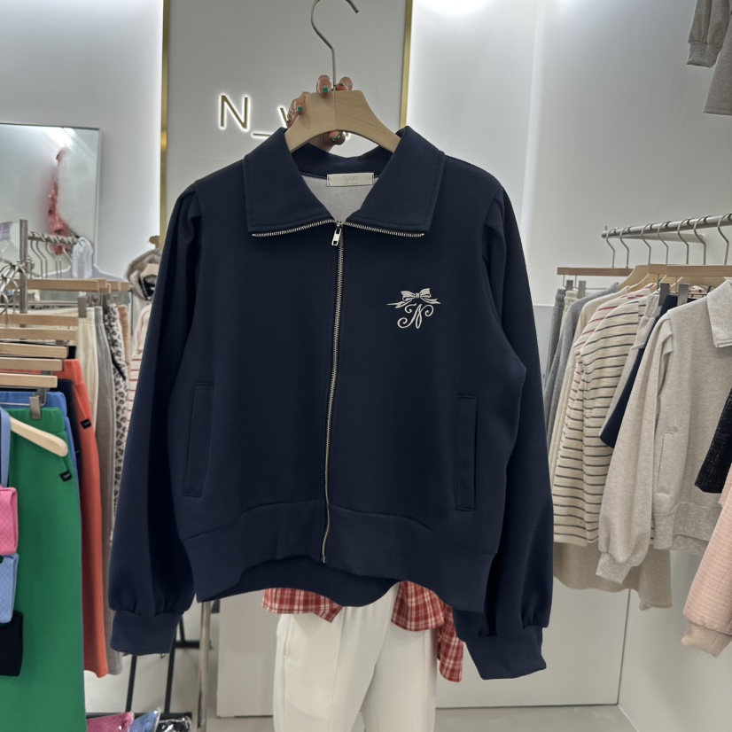 N YEN韓國直郵東大門實拍女裝新品推薦真品時尚休閑職業衛衣N YEN衛衣圖色2
