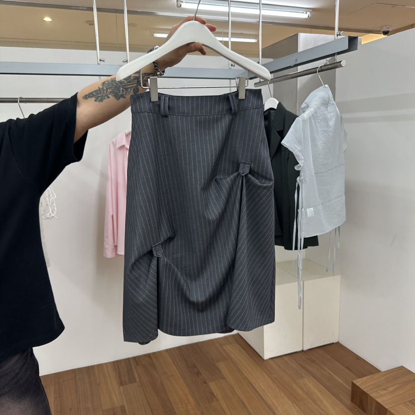 MYNAMEIS韓國直郵東大門代購女裝新款25春夏真品休閑熱賣長裙MYNAMEIS長裙
