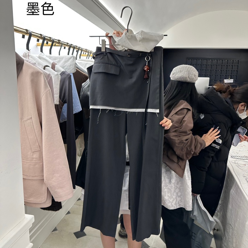ETER直郵韓國代購女裝新款時尚推薦人氣職業休閑褲不含飾品eter/VERSO休閑褲圖色2