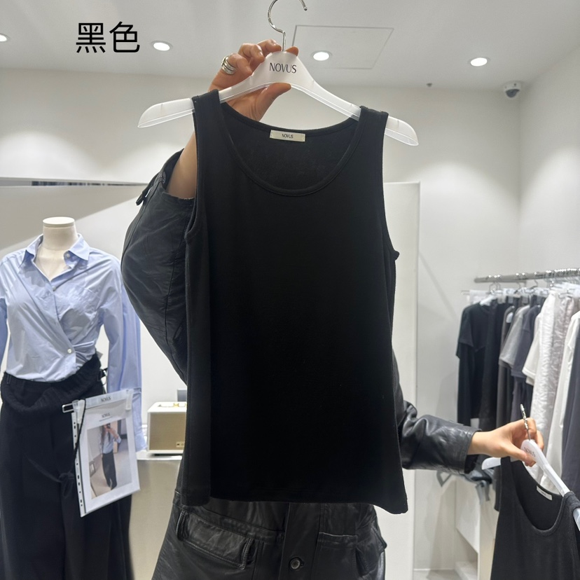 NOVUS韓國直郵東大門代購女裝新品人氣真品職業25春夏吊帶背心NOVUS吊帶/背心圖色2