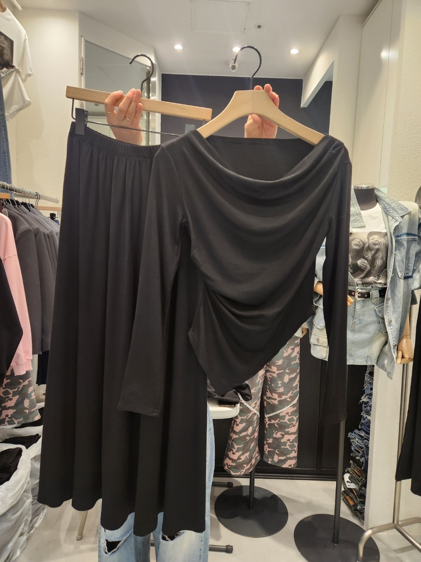 BLACK RIBBON-A直郵韓國代購女裝新品25春夏職業推薦套裝BLACK RIBBON-A套裝圖色2