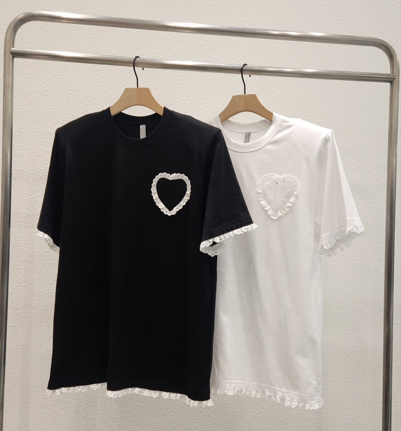 BLACK RIBBON-A直郵韓國代購女裝新品25春夏人氣推薦休閑T恤BLACK RIBBON-AT恤