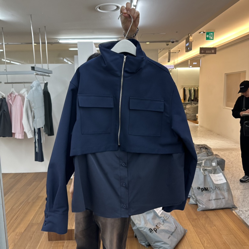 MYNAMEIS直郵韓國代購女裝新款職業人氣休閑真品推薦時尚夾克MYNAMEIS夾克圖色2