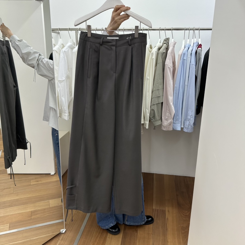 MYNAMEIS直郵韓國代購女裝新品熱賣推薦25春夏真品休閑休閑褲MYNAMEIS休閑褲圖色1
