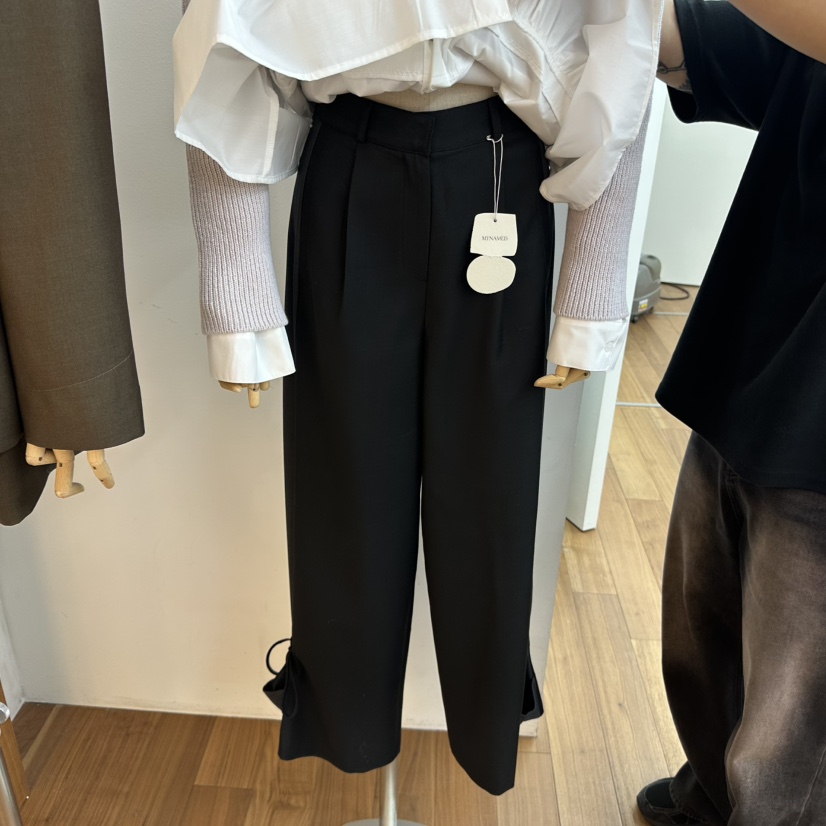 MYNAMEIS直郵韓國代購女裝新品熱賣推薦25春夏真品休閑休閑褲MYNAMEIS休閑褲圖色2