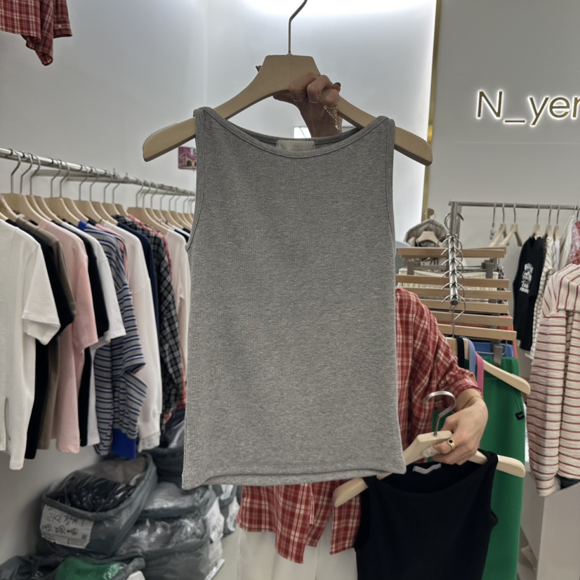 N YEN韓國直郵女裝新品休閑真品人氣熱賣時尚25春夏吊帶背心N YEN吊帶/背心圖色3