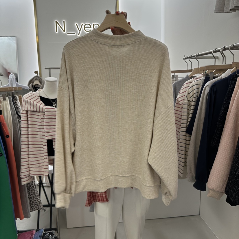 N YEN韓國直郵女裝新款25春夏時尚職業人氣推薦休閑衛衣開衫N YEN衛衣