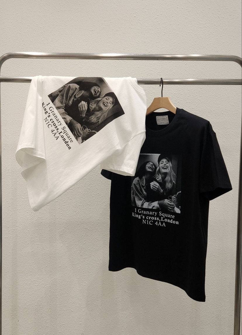 BLACK RIBBON-A韓國直郵女裝新品真品推薦25春夏人氣休閑T恤BLACK RIBBON-AT恤