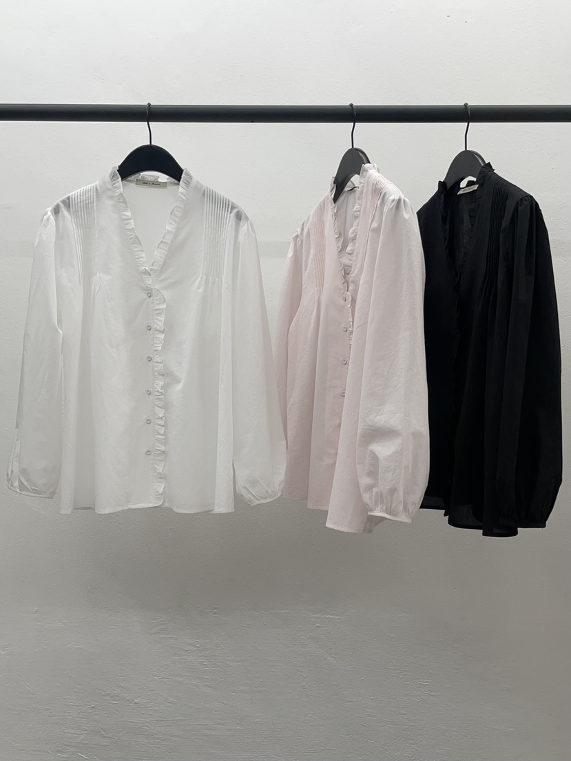 TAF韓國直郵東大門實拍女裝新品25春夏真品人氣休閑襯衫蕾絲衫TAF襯衫/蕾絲衫