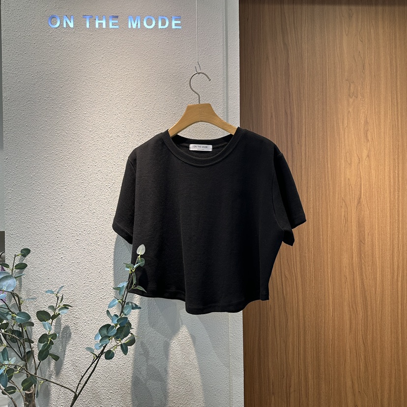 ON THE MODE韓國直郵女裝新款真品推薦熱賣休閑職業25春夏T恤ON THE MODET恤