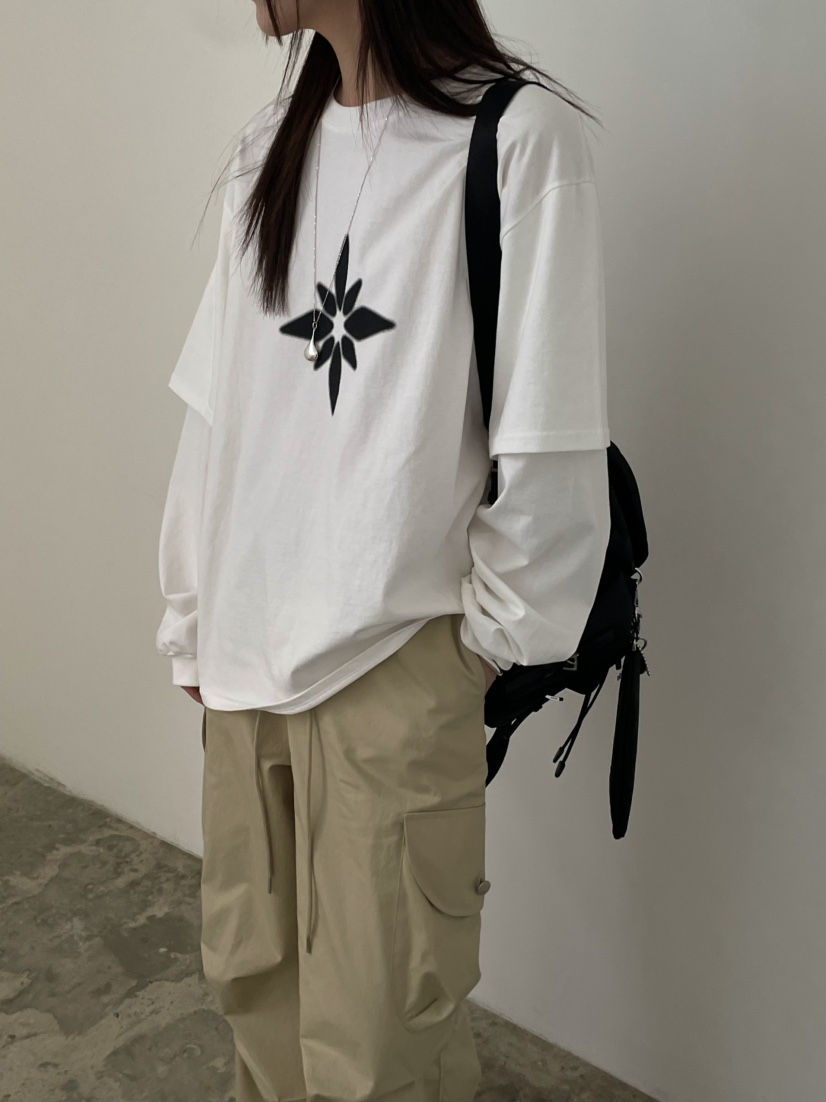 MONDAYMORING韓國直郵東大門代購女裝新品人氣休閑真品熱賣T恤MONDAYMORINGT恤