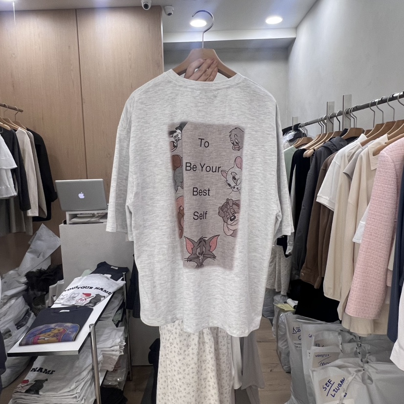 VILLABUTTON韓國直郵東大門實拍女裝新款人氣熱賣推薦職業T恤VILLABUTTONT恤
