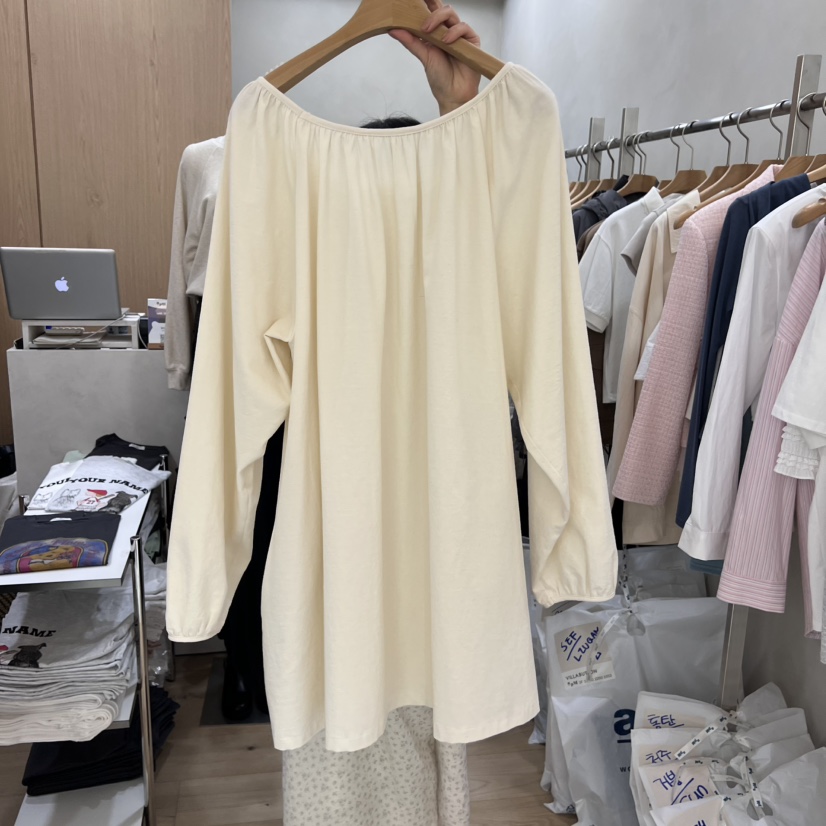 VILLABUTTON直郵韓國代購女裝新款休閑推薦熱賣時尚連衣裙褶皺VILLABUTTON連衣裙