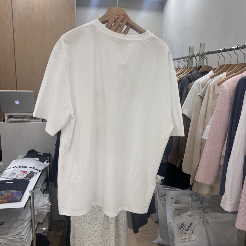 VILLABUTTON韓國直郵女裝新款職業真品時尚熱賣人氣休閑T恤VILLABUTTONT恤
