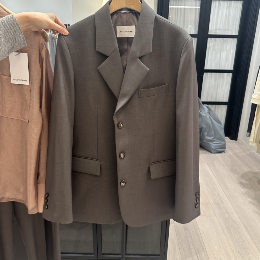 NOTTINGHAM韓國直郵東大門代購女裝新品人氣推薦真品休閑夾克NOTTINGHAM夾克圖色2