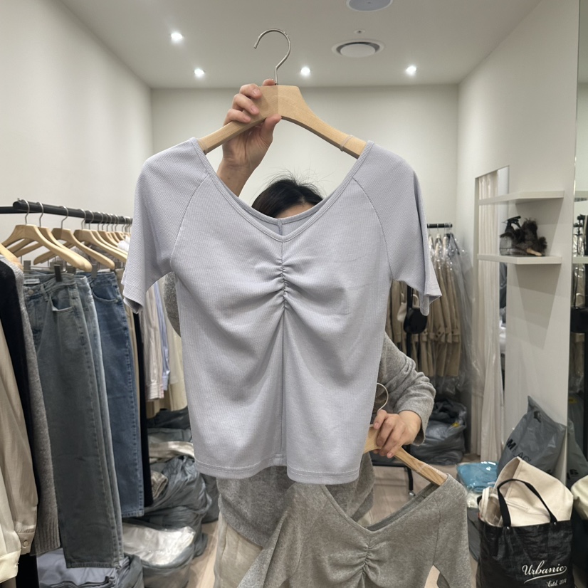 NOTTINGHAM韓國直郵東大門代購女裝新品人氣推薦休閑時尚T恤NOTTINGHAMT恤圖色2