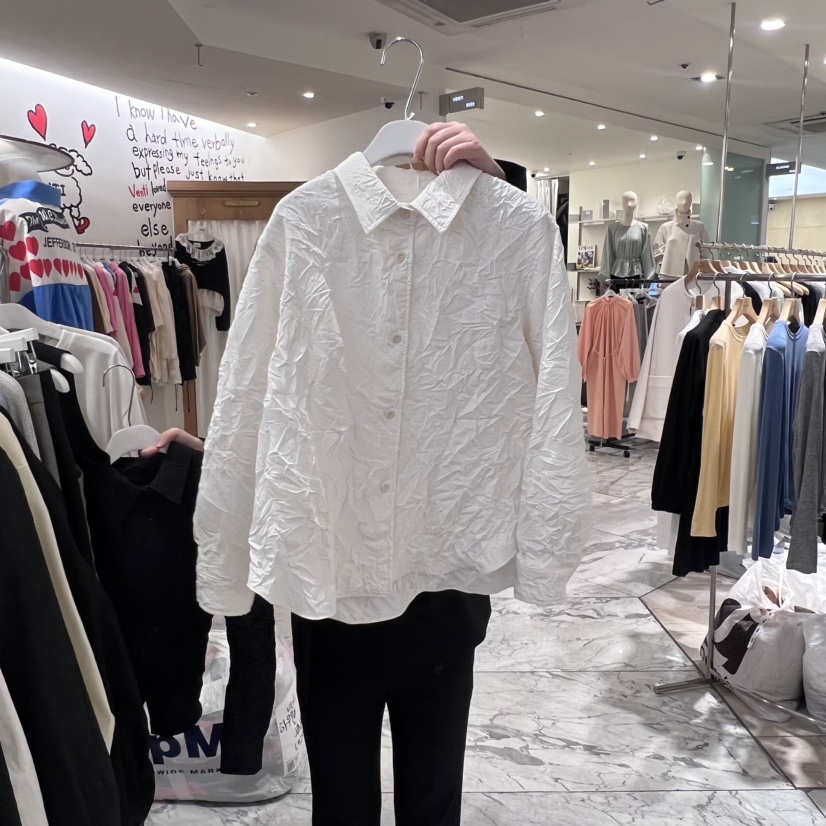 URBANE cloth韓國直郵東大門實拍女裝新品熱賣人氣襯衫蕾絲衫URBANE cloth襯衫/蕾絲衫圖色1