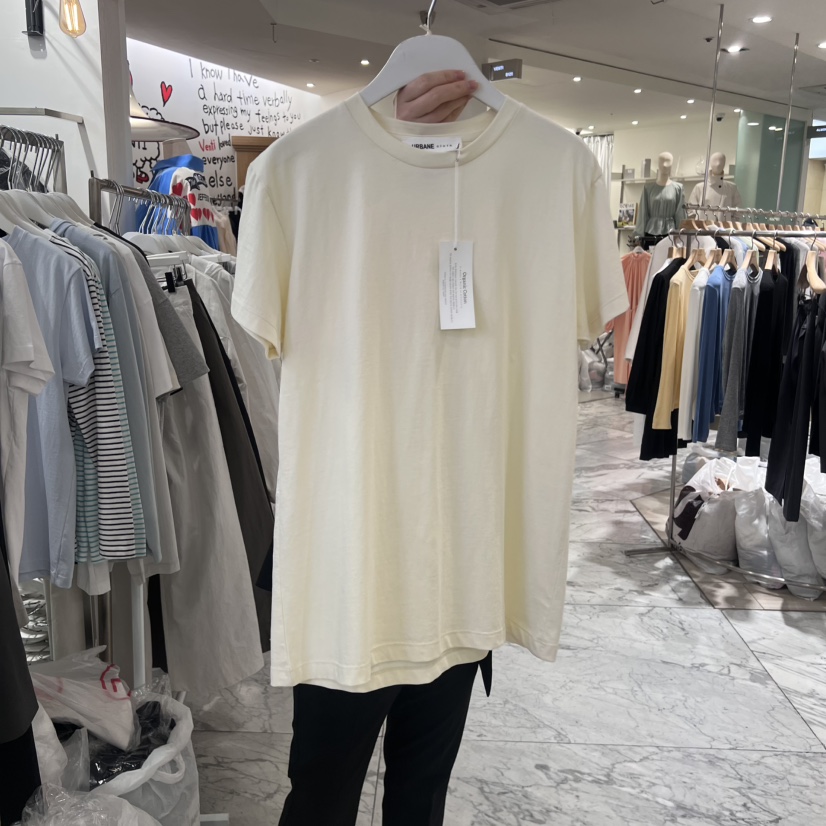 URBANE cloth直郵韓國代購女裝新品人氣真品25春夏時尚T恤URBANE clothT恤圖色2