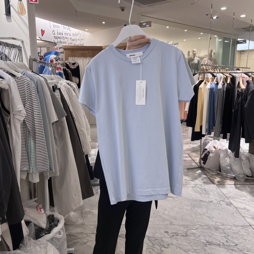 URBANE cloth直郵韓國代購女裝新品人氣真品25春夏時尚T恤URBANE clothT恤圖色4