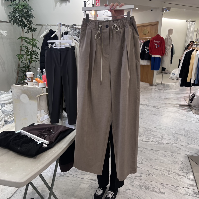 URBANE cloth韓國直郵東大門實拍女裝新款職業25春夏休閑褲URBANE cloth休閑褲