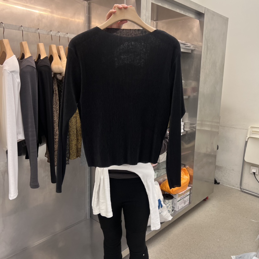 ESSENCE直郵韓國代購女裝新品時尚真品熱賣推薦人氣襯衫蕾絲衫ESSENCE襯衫/蕾絲衫圖色2