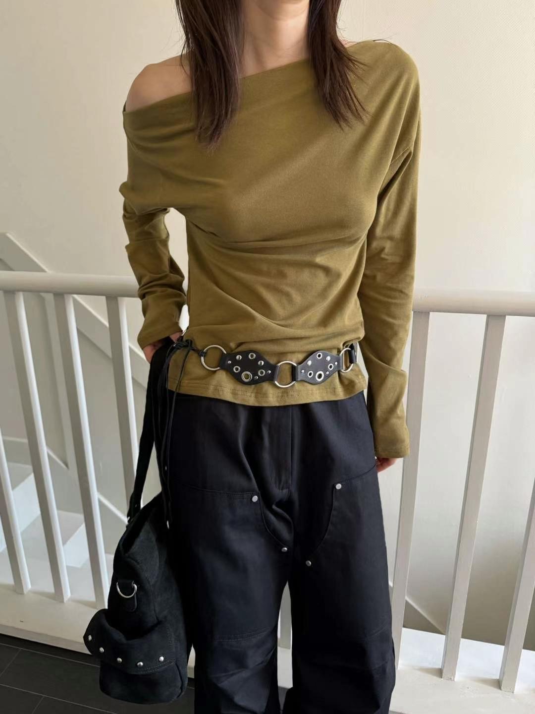 FAVOURED直郵韓國代購女裝新品真品人氣熱賣休閑推薦長袖T恤FAVOURED長袖T恤