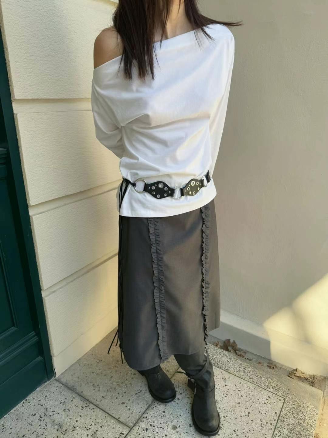 FAVOURED直郵韓國代購女裝新品真品人氣熱賣休閑推薦長袖T恤FAVOURED長袖T恤圖色2