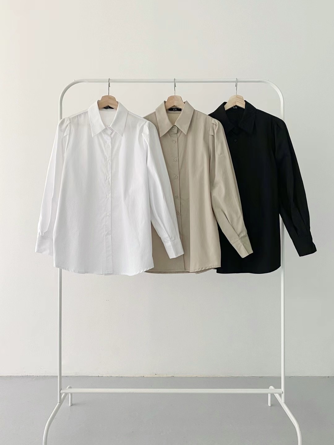 A.ME直郵韓國代購女裝新品熱賣時尚25春夏休閑職業襯衫蕾絲衫A.ME襯衫/蕾絲衫圖色3左三色