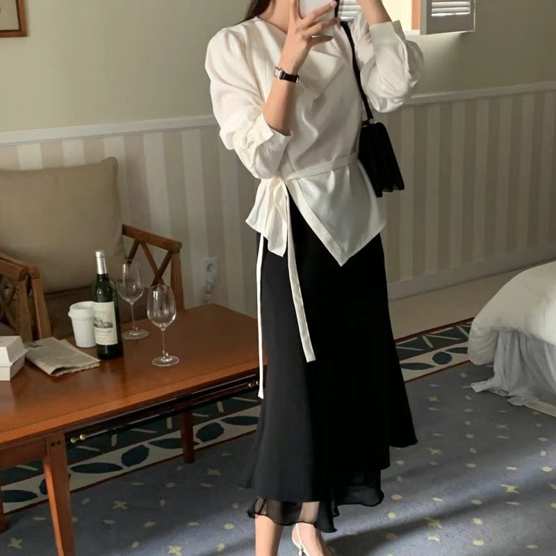 ON-NI-언니-T韓國直郵女裝新品人氣推薦真品休閑時尚長裙ON-NI長裙
