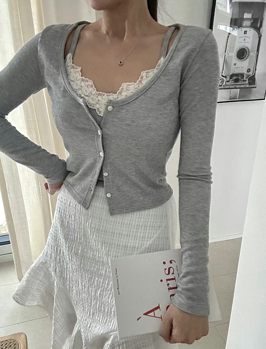 BLACK LINE韓國直郵女裝新品職業人氣25春夏推薦熱賣休閑套裝BLACK LINE套裝圖色2