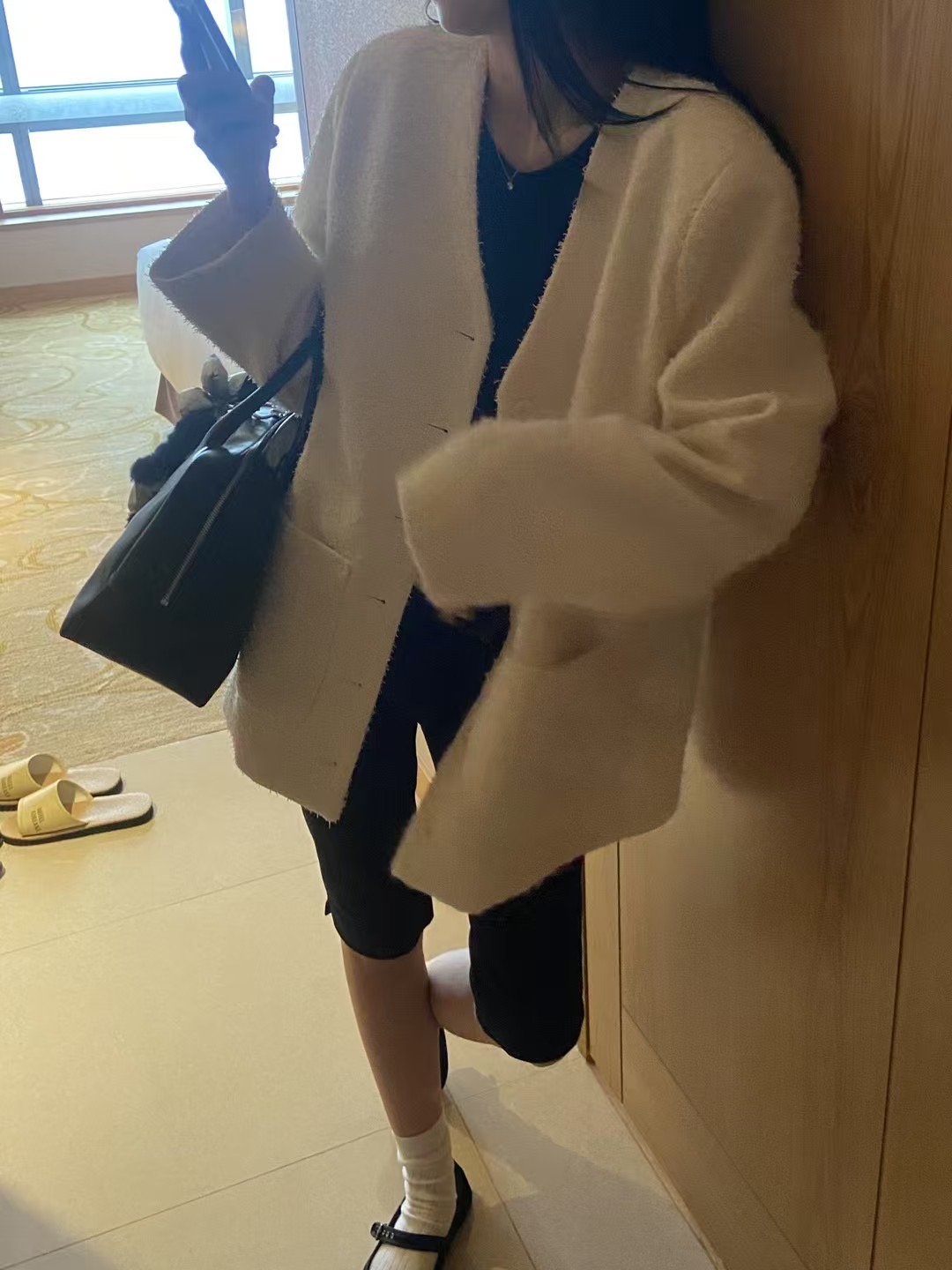 ALL OF US韓國直郵女裝新品人氣熱賣25春夏時尚休閑真品夾克ALL OF US夾克圖色1