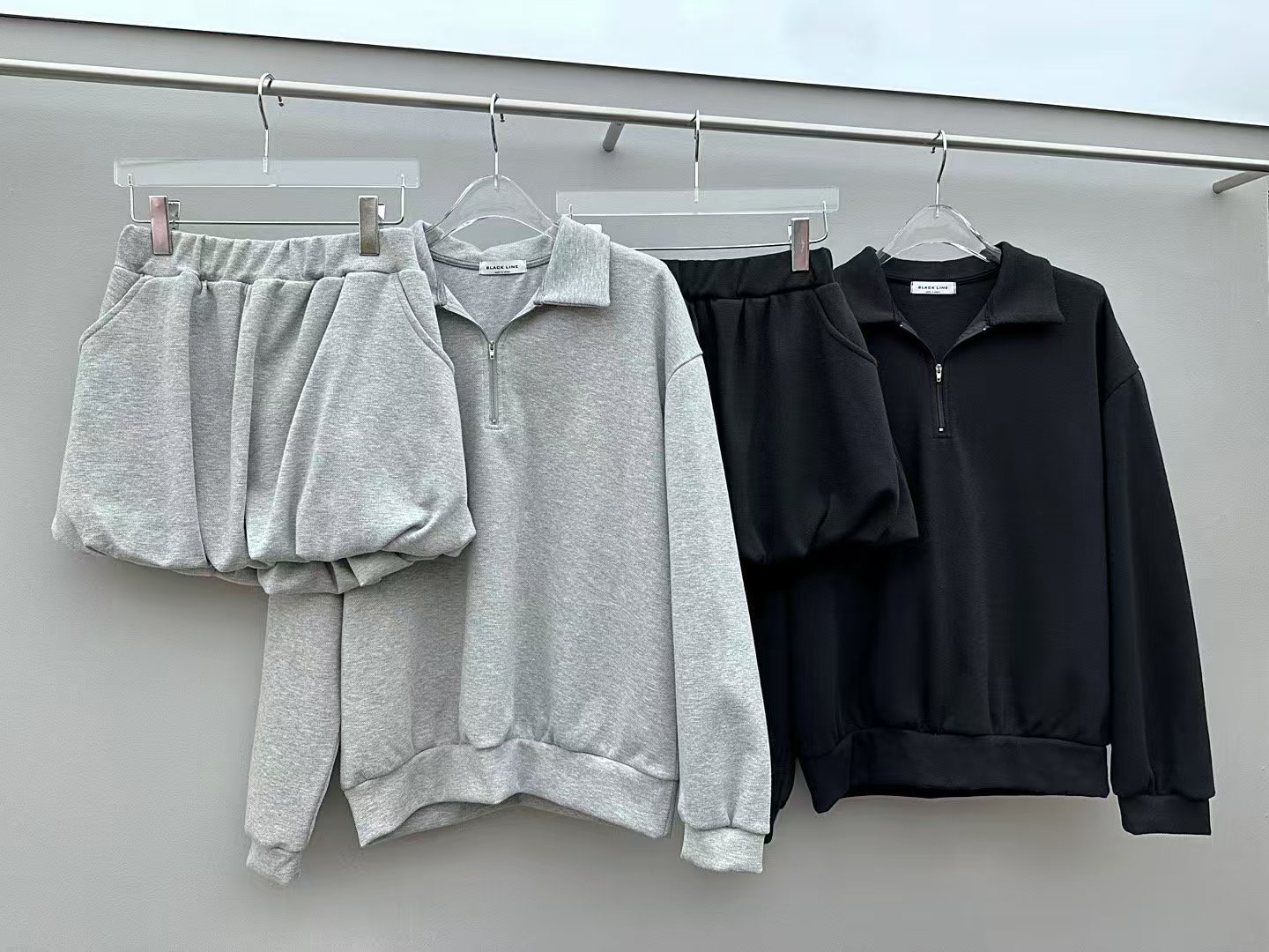 BLACK LINE韓國直郵東大門代購女裝新品休閑真品人氣熱賣套裝BLACK LINE套裝圖色2左二色