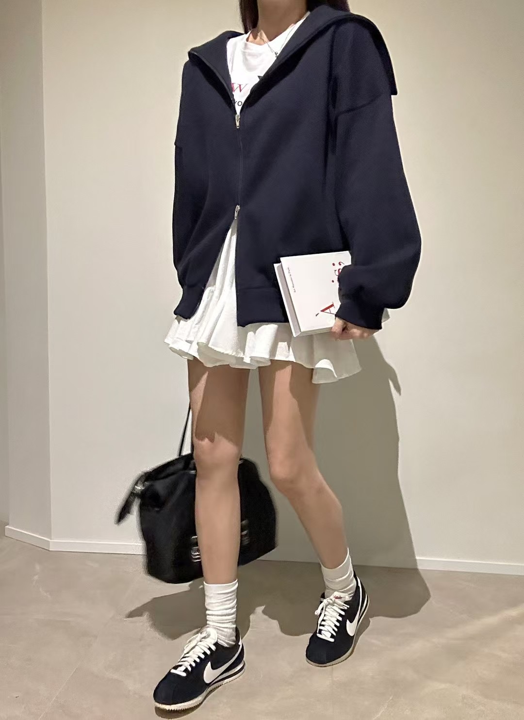 BLACK LINE韓國直郵東大門代購女裝新款職業人氣推薦真品衛衣BLACK LINE衛衣