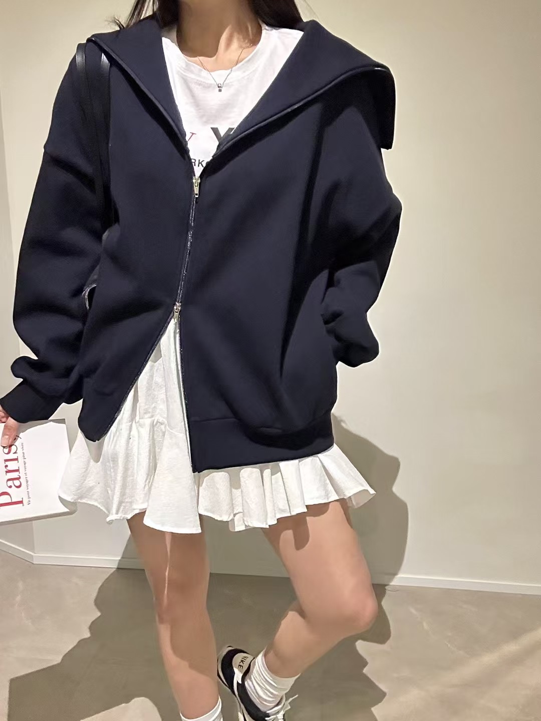 BLACK LINE韓國直郵東大門代購女裝新款職業人氣推薦真品衛衣BLACK LINE衛衣圖色3
