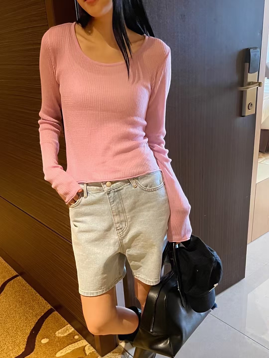 ALL OF US直郵韓國代購女裝新品真品休閑推薦人氣熱賣針織衫ALL OF US針織衫