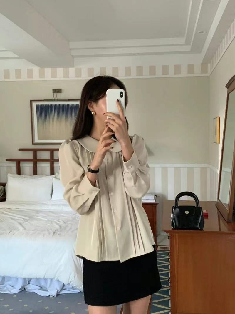 ON-NI-언니-T韓國直郵東大門代購女裝新款推薦襯衫蕾絲衫ON-NI襯衫/蕾絲衫圖色2