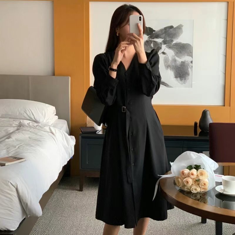 ON-NI-언니-T韓國直郵女裝新款休閑推薦人氣時尚熱賣連衣裙ON-NI連衣裙