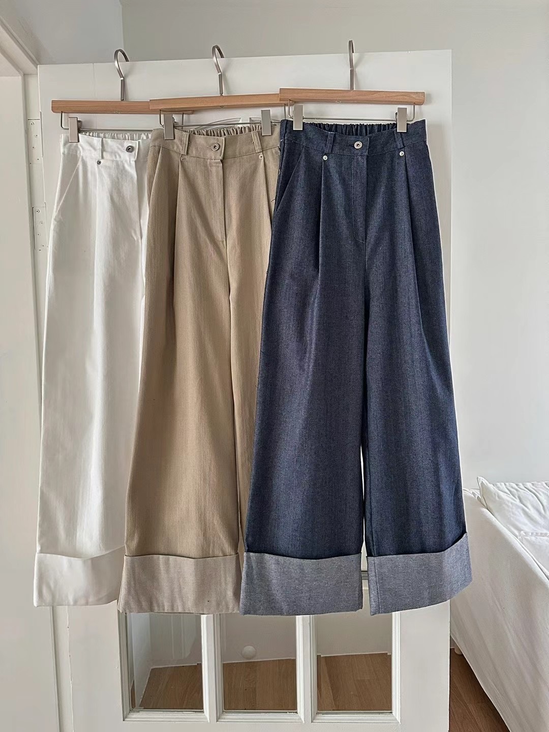BLACK LINE韓國直郵東大門代購女裝新品25春夏時尚真品牛仔褲BLACK LINE牛仔褲